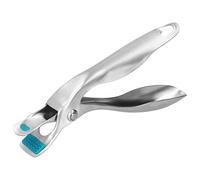 Pince à assiettes, en acier inoxydable anti-brûlure, pour sortir les plats chauds du -ondes.