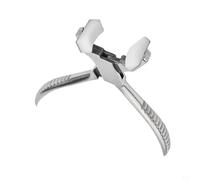 Pince à bagues élégante et fonctionnelle pour la fabrication de bijoux, avec embouts souples pour protéger vos créations