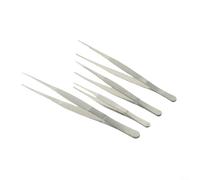 Pince à barbecue, 12,5-30 cm, ustensiles de cuisine en acier inoxydable pour griller, manipuler les aliments, résistant à la chaleur, outil de cuisine antidérapant pour camping en plein air et