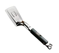 Pince à barbecue - 29 cm - Pince alimentaire en acier inoxydable - Design vidange d'huile - Spatule anti-brûlure avec durabilité - Clip à pelle double face en acier inoxydable pour cuisine