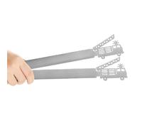 Pince à barbecue en acier inoxydable - 29 cm - Design pompier - Passe au lave-vaisselle - Accessoire de barbecue intéressant - Pour hommes, grands-pères, maison, cuisine, intérieur, extérieur