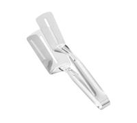 Pince À Barbecue En Acier Inoxydable - Pelle Anti-Adhésive À Usage Intensif - Pince Pour Pelle Alimentaire | Pour Crêpes Poisson Steak Hamburger Barbecue Pizza