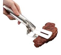 Pince À Barbecue En Acier Inoxydable | Pelle Robuste Et Anti-Adhésive,Pinces Pour La Cuisson En Acier Inoxydable - Pour Steak, Poisson, Hamburger, Barbecue, Pizza, Crêpes Et