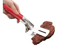 Pince à barbecue en acier inoxydable - Spatule et spatule 2 en 1 - Pince à viande - Pince à barbecue - Pinza par barbecue - Pinzas De Cocina - Pour steak, hamburger, barbecue, pizza, pancake