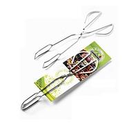 Pince À Barbecue Ompagrill, Modèle PI400 A Ciseaux, Chrome Brillant, Pour Grills