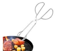 Pince à barbecue, pince de barbecue en acier inoxydable, pince de verrouillage robuste | pour camping, restaurant, hôtel, barbecue, jardin, pique-nique, boulangerie