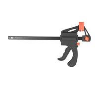 Pince à barre à cliquet professionnelle, robuste, à dégagement rapide, pour le travail du bois, avec coussinets à mâchoires souples, pour la fabrication de meubles et les projets (45,7 cm / 18 pouces)