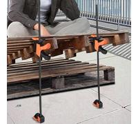 Pince à barre F - Pinces à expansion pour le travail du bois, écarteur de serrage manuel à serrage rapide | Pince F avec poignée réglable pour des solutions de fixation stables dans le travail