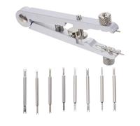 Pince à Barrettes à Ressort 1 Ensemble d'outils for Montres, kit de Pinces à Ressort for, en Acier Durable, Pratiques, légères et Portables, têtes Fourche