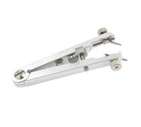 Pince à Barrettes à Ressort Pince à Bracelet de Montre en Acier Inoxydable 316#, Outil Standard for Retirer Les Barrettes Ressort des Bracelets(L)