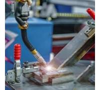 Pince à Bascule en Acier avec Libération Rapide et Push Pull pour Soudage, Jigging, Travaux de Réparation | 21 x 12 x 6 cm | Rouge et Argent