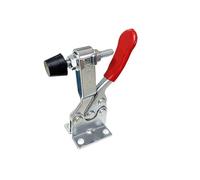 Pince à bascule horizontale GH-201, ensemble de pinces à bascule à dégagement rapide, 27KG, pinces à outils for le travail du bois, 1 pièce(Orange)