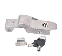 Pince à bascule, loquet à bascule à ressort, acier inoxydable de haute qualité pour armoire de conteneur de dispositif d'expédition de boîte à outils(A108B-3)