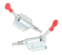 Pince à bascule, Pince à genouillère horizontale dégagement rapide, acier haute teneur en carbone, force de serrage 386 kg, système poussée-traction(GH-36070 2pcs)