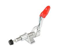 Pince à bascule, Pince à genouillère horizontale dégagement rapide, acier haute teneur en carbone, force de serrage 386 kg, système poussée-traction(GH-301-A 5pcs)