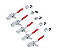 Pince à bascule, Pince à genouillère verticale multicolore, force de serrage 50 kg, dégagement rapide, lot 5(GH-101-B 5pcs)