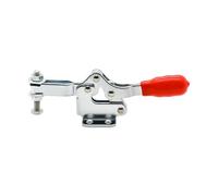 Pince à bascule Serre-joint horizontal à bascule, force de maintien de 30 à 75 kg, bras en U, base à bride, bras à 80-94°, poignée à 76-88°(SS400-75kg)