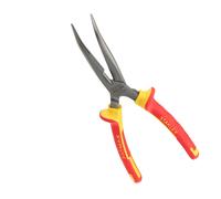 Stanley Pince à bec demi-rond long coudé 0-84-008 200 mm isolée 1000 V