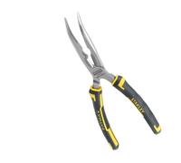 Pince à bec 1/2 ronds coudée 200mm STANLEY Fatmax