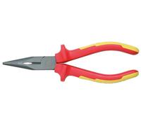 Pince à bec demi-ronds longueur isolé 1000V KS TOOLS poignée bi-composants -