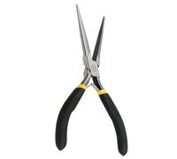 Pince à bec long portée étendue Outil dénude-fils pointe étendue | Pince À Bec Pour Réparation Électronique Pour Maison Industrie Construction Garage Atelier Automobile Électriciens Noir