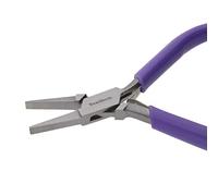 Pince à bec plat avec manche violet