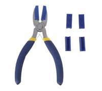 Pince À Bec Plat Équipée D'une Mâchoire En Plastique Et De 2 Paires Pointes Pour La Fabrication Et La Réparation Modèles