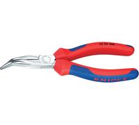 Pince à bec plat L.160mm bec plat 40Grad Gew.Mehrkomp.-Hülle KNIPEX