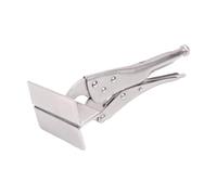 Pince à bec plat verrouillable en acier à haute teneur en carbone avec mécanisme à vis réglable et poignée ergonomique, pince de soudage réglable