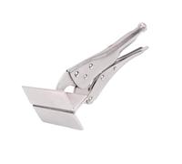 Pince à bec plat verrouillable en acier avec mécanisme à vis réglable