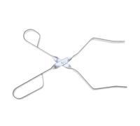 Pince à bécher portable pour laboratoires, environnements d'enseignement et installations de recherche scientifique, pince en métal pour laboratoires, chimie, accessoire pour l'école physique