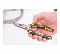 Pince a becs 1/2 ronds longs coudes 160mm FATMAX - 0-89-871