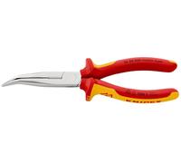 Pince à becs demi-ronds coudée isolante 1000 V 200 mm KNIPEX 26 26 200