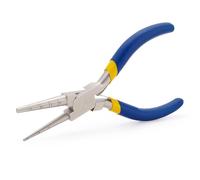 Pince à bijoux à nez rond - Outils de polissage pour la fabrication de bijoux - Accessoires de bijoux en acier au carbone pour bijoux