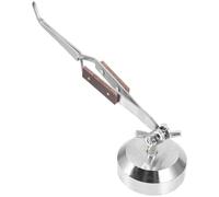 Pince à Bijoux de Table, Troisième Main en Acier au Carbone Argenté | Pince Antidérapante à Mâchoire Réglable, Maintien Stable Mains, pour Fils et Travaux