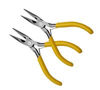 Pince À Bijoux En Métal De Précision Avec Poignée Ergonomique Antidérapante Pour Les Travaux Manuels Et Les Réparations Petits Composants Pince À Bec Rond Pour La Fabrication Bijoux