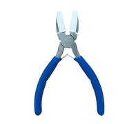 Pince à bijoux en nylon pour la fabrication de bijoux - Pince à bec plat - Outil de bricolage pour perles et colliers - Mâchoire en nylon