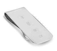 Pince à Billet Poinçonné en Argent Massif Fin