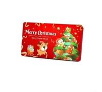 Pince à billets avec 10 emplacements pour ranger les billets et les cartes, convient pour les fêtes saisonnières et une utilisation pratique (rouge)