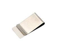 Pince à billets créative en métal Handiness Portefeuille Portable Carte de crédit Clip Poche avant Homme Garçon Cadeau Acier Inoxydable Fin, E, One Size
