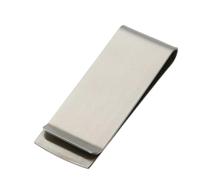Pince à billets en acier inoxydable - Pince à billets portable pour homme et femme | Clip pour cartes et billets de banque d'entreprise, Argenté., Taille unique