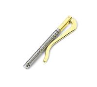 Pince à billets en métal à deux volets pour remplacer des pièces de rechange à ressort pour la fabrication de cartes en provenance de Chine, doré, One Size