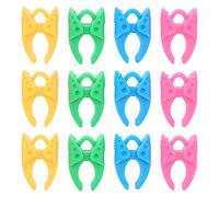 Pince à bobine en Silicone, 12 pièces, support de Clip de fil de bobine avec conception réutilisable pour les tailleurs