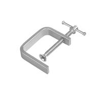 Pince à bois 50-100mm, pince en C for tuyau en acier de bureau, support fixe carré réglable, fixation de matériel à Clip(3)