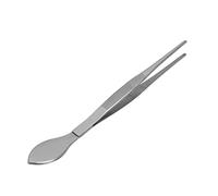 Pince à bonsaï Mtlavishness avec pointes droites dentelées et tête spatule, outil en acier inoxydable pour ameublir la terre des plantes en pot, organiser la mousse et rempoter -