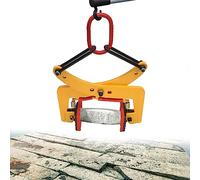 Pince à bordure HPDTZ, porte-pierre, extracteur de palettes, jaune, 6-24 cm, 325 kg