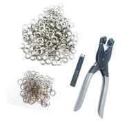 Pince à bouton-poussoir 10 mm avec outil de poinçonnage pour tissu et chaussures Pince réglable