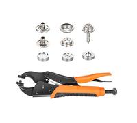 Pince à bouton-pression réglable pour bâches en toile - Ensemble d'outils de rechange multifonction et réglable pour bâches