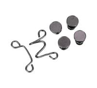 Pince à Boutons en pour Pantalon - sans réglable - Accessoire de vêtement Amovible - Solution de réglage de la Taille pour Un Usage Quotidien