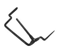Pince à Brique Noir Outil de Serrage en Acier, Réglable | Prise Renforcée pour Davantage de Briques, Protège les Mains, Rivets Solides, Angle Arrondi Anti-casse